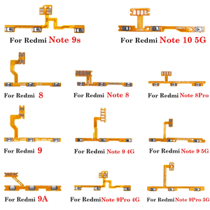 Câble flexible de bouton de volume en gros, bouton latéral, marche/arrêt, flexible pour Xiaomi <span class=keywords><strong>5S</strong></span> 8 9 10 10T 8 Se A1 A2 A3 Pro Lite, pièces de réparation - Product Image 3
