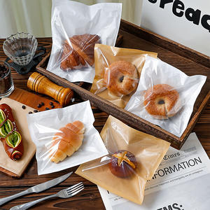 Bolsa de Plástico con Cierre Hermético para Pan, Bolsa Transparente Personalizada para Croissants, Bolsa Autoadhesiva para Sándwiches, Bolsa de Plástico con Sello Autoadhesivo - Product Image 2