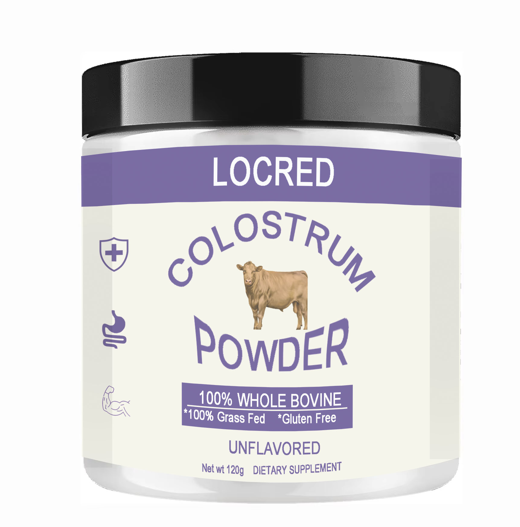 Private Label Colostrum Premium Powder Grass Fed Gut Health Bloating Immunity Skin & Hair Immune Support Unflavored for Adults