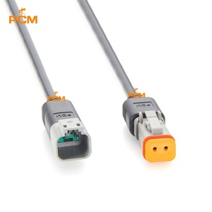 Deutsch DT Serie 2-pins mannelijke naar vrouwelijke waterdichte verlengkabel DT04-2P naar DT06-2S voor vrachtwagens, automobiel- en landbouwmachines - Product Image 3