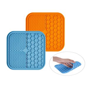 Wholesale Silicone Snuffle Mat Puzzle Toys Food Mat With Suction Cups Pet Slow Feeding Mat <b>Dog</b> Cat Lick Pad <b>Bowls</b> for <b>Dogs</b> - Product Image 5