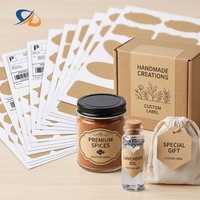 Autocollants personnalisés, logo personnalisé, impression vinyle, étiquettes promotionnelles pour l'emballage, autocollant sans parfum pour nouveau parfum