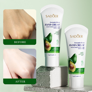 Crème Main et Pieds OEM en Gros SADOER au Beurre de Karité et Coco Pêche Blanchissante <span class=keywords><strong>Hydratante</strong></span> et Nourrissante - Product Image 2