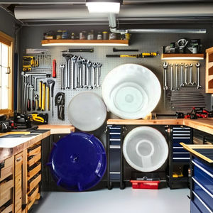 Tapón de ventilación de plástico de Material PE D15 de 55mm, tapón de botella roscado para tarros y botellas, uso químico, rejillas de ventilación, tapas de tambor - Product Image 1