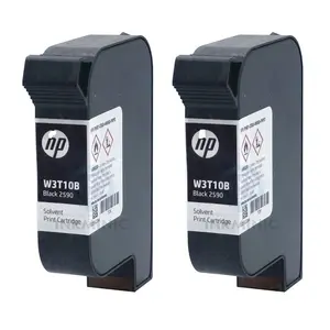 Bch isi ulang kit cartridge thermal inkjet printer hp 2580 2588 cartridge printer tinta pelarut untuk coding tanggal pada botol