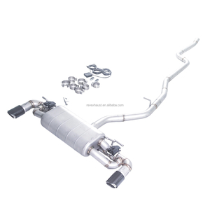 Sistema di Scarico ad Alte Prestazioni con Valvola Variabile per <span class=keywords><strong>BMW</strong></span> <span class=keywords><strong>116i</strong></span> 1.6T <span class=keywords><strong>F20</strong></span> N13 2012-2014, con Silenziatore e Terminali - Product Image 3