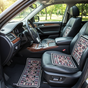 Tapis de siège de voiture-Tapis de couverture de sièges de voiture-Ensemble de tapis de siège de voiture - Product Image 3