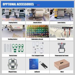 Melhor Venda Computador Industrial Bordado Máquina Quatro Cabeças Digital Bordado Máquina De Bordar Plana De Alta Velocidade - Product Image 6