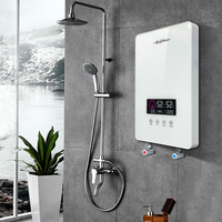 Contrôle tactile cuisine douche 8000W 220v OEM ODM salle de bain eau chaude électrique chaleur instantanée chauffe-eau