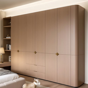 High End Clothes Cabinet Wardrobe Furniture Design Luxury Bedroom <strong>Big</strong> Wooden Walk in <strong>Closet</strong>,modern Luxury Bedroom Wardrobe - Product Image 1