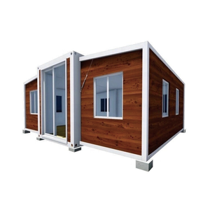Extensión de casa modular de contenedor de 2 pisos, 50 m² Contiene casa de piscina precio prefabricado parque infantil al aire libre para casa de juegos - Product Image 1