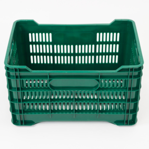Panier à fruits et légumes pas cher, conteneur de stockage en PP de haute qualité, grande capacité, caisse de déménagement en plastique empilable pour tomates - Product Image 1