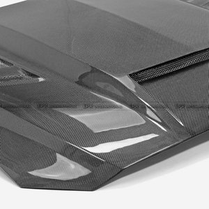Capot avant de type A de qualité supérieure, compatible OEM, pour Mustang S550 GT 15-17, accessoires extérieurs pour course sur route - Product Image 4