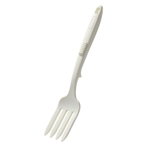 Silicone Cooking Fork Large Size Multi-functional For <b>Pasta</b> Stir-fry And Cooking Food Grade Material Hand Wash Only - Product Image 2