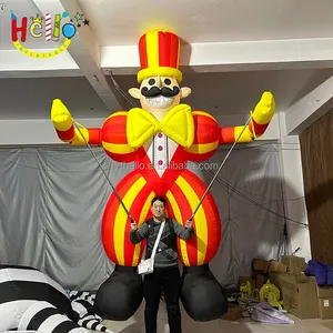 Новый дизайн надувной парадный костюм Ходьба надувной клоун танцующий кукольный