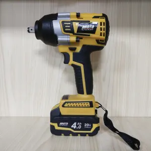 New design manufacturer supplier Power Wrench Impact top quality Cordless Impact Wrench Battery 1/2 Wireless Impact Wrench