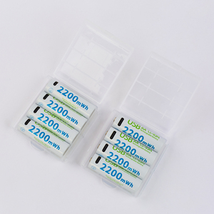 리튬 이온 USB 1.5V <span class=keywords><strong>AA</strong></span> 크기 충전식 리튬 배터리 (배터리 팩 포함) (4 팩) 카메라 사용 재고 - Product Image 3
