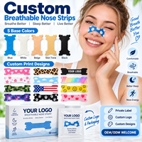 Bandes nasales pour le ronflement et la congestion, bande nasale en tissu doux pour une meilleure circulation d'air pendant le sommeil, vente en gros