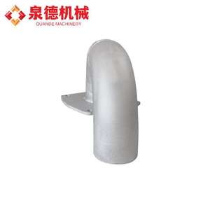 Tuyau d'échappement silencieux à raccord court en acier inoxydable PQGD-CXZ51L compatible avec les modèles de voitures Isuzu Euro 3 pour camions malaxeurs - Product Image 5