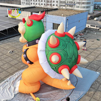 Personnage de dessin animé gonflable publicitaire personnalisé modèle de mascotte Dragon tortue gonflable