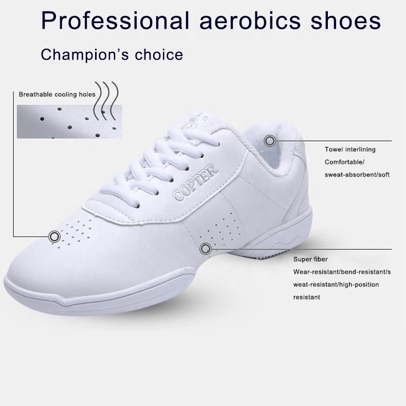 Wholesale Aerobic Dance Shoes Breathable Non