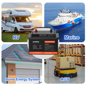 Hohe Lebensdauer 100Ah LiFePO4-Batterie 3000 Zyklen 80% DoD IP65 für Solar/Wohnmobil Ausgestattet mit einem Bildschirm - Product Image 5