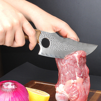 Couteau de boucher en acier Damas, couteau à désosser, couteau à découper la viande tranchant pour cuisine, boucherie, abattoir