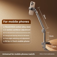 Support de téléphone portable flexible support de chevet universel pour tablette diffusion en direct support de téléphone portable stable de bureau
