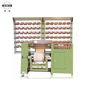 GINYI Factory Professional Supply Yarn Settle Warping Machine High Speed Latex Warping Machine with 72 Creel Ends