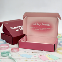 Caja de Papel de Color Personalizada, Permite la Personalización del Logotipo, Cajas de Embalaje, Material Degradable, Caja de Correo y Cajas de Regalo