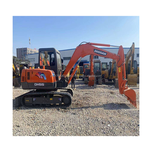 Excavatrice d'occasion DOOSAN DH55 d'occasion avec prix d'usine, équipement de construction d'excavatrice - Product Image 1