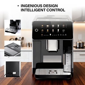 Máquina de Espresso Profesional Italiana Totalmente Automática, 6 en 1, para Cappuccino, Leche, Café Latte Caliente, LX-A19 - Product Image 6
