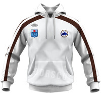 Queensland Origin Series Sweat à capuche en jersey de rugby à manches longues respirant tricoté pour polo avec capuche confortable