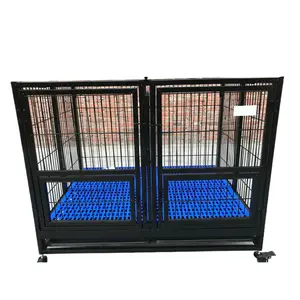 Strong Square Tube Dog Cage Kennel Walmart
