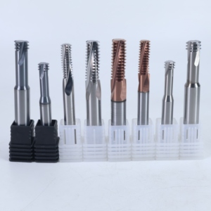 Fraise à rainurer métrique à une dent pour aluminium et bois, 1 mm, à coupe descendante, pour routeur - Product Image 4