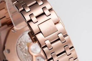 Reloj Mecánico Automático de Alta Calidad al por Mayor, 42 mm, Movimiento 3126, Cronógrafo Multifunción, Reloj Dorado - Product Image 4