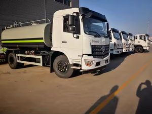 Dongfeng Tianjin, camión rociador de agua eléctrico de 18 toneladas, carro de riego eléctrico puro de 11 metros cúbicos, bomba automática de fábrica diésel - Product Image 4