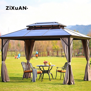 Tente romaine <span class=keywords><strong>de</strong></span> luxe en alliage d'aluminium 4x4, grande tente <span class=keywords><strong>de</strong></span> camping en plein air, abri <span class=keywords><strong>de</strong></span> voiture, gazebo, parasol, gazebo en alliage d'aluminium - Product Image 6