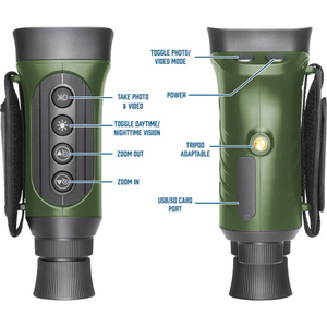 Monoculaire numérique à vision nocturne infrarouge avec enregistrement photo et vidéo pour la chasse, le camping et la surveillance en extérieur - Product Image 4