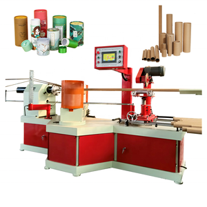 Macchina per Scatole Cilindriche in Cartone con Controllo PLC e Motore, Rotolo di Carta Kraft 380V 20m/min in Vendita in Canada - Product Image 2