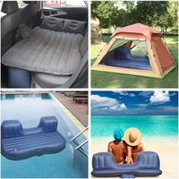 Vente en gros d'usine de lit de voiture gonflable matelas pneumatique siège arrière lit de voyage portable matelas gonflable de camping pour tente de voiture SUV