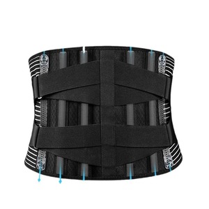 Cinturón Deportivo y de Fitness para Hombre y Mujer, Compresión, Protección Lumbar, Alargamiento, Elástico, Soporte Transpirable - Product Image 4