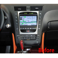 Lecteur audio DVD GPS de voiture Android 12.1 de 9.0 pouces pour Lexus GS300 GS460 GS450 GS350 2004 2005 2010 2011 Autoradio vidéo de voiture