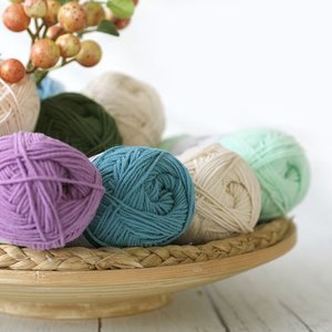 Fil fantaisie teint en mélange de coton, acrylique et laine, 4 brins, ignifuge, haute ténacité, pour tricot à la main et au crochet - Product Image 4