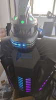 2024 vente chaude LED Walker robot costume led fête led robot costume adulte scène vêtements pour fête et événement