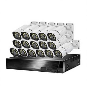 Kit <span class=keywords><strong>de</strong></span> <span class=keywords><strong>Vigilancia</strong></span> POE Xiongmai, <span class=keywords><strong>Sistema</strong></span> <span class=keywords><strong>de</strong></span> <span class=keywords><strong>Circuito</strong></span> <span class=keywords><strong>Cerrado</strong></span> <span class=keywords><strong>de</strong></span> Televisión por Cable (CCTV) <span class=keywords><strong>de</strong></span> 16 Canales, Monitor 4K <span class=keywords><strong>de</strong></span> 8MP, Visión Nocturna, Almacenamiento en Disco Duro - Product Image 1