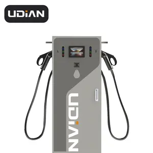 Udian 초박형 바디 60kw GB/T DC 고속 충전 지능형 신에너지 차량 충전 파일