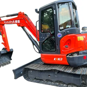 Miniexcavadora Japonesa de Primera Marca Kx 163 con Brazo Oscilante y EPA en EE. UU. y Canadá - Product Image 1