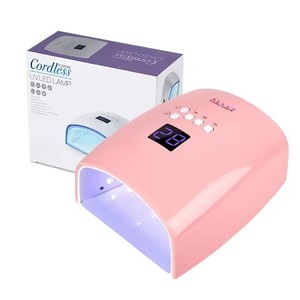 66W Rechargeable UV LED Nail Lamp 33 LEDs Universal Plug Gel <b>Polish</b> Dryer for Professional Manicure Art - Product Image 1