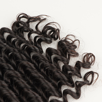 Orientfashion Vente en gros Double Drawn I Tip Extensions de cheveux humains Bouclés Deep Wave Kératine itip Remy Cheveux vierges